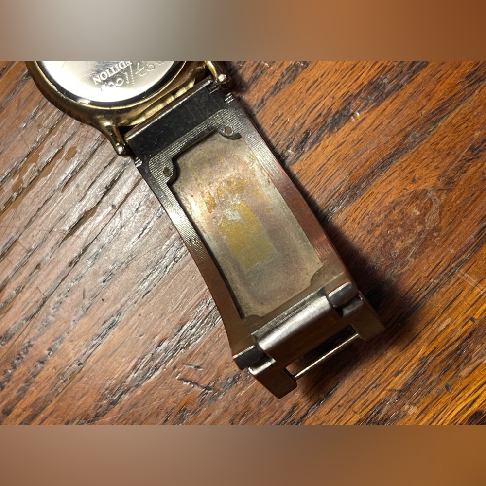 Watch Craft by Eduardo Milieris. Stainless steel/brass. Lmtd edition. EUC - Picture 13 of 15